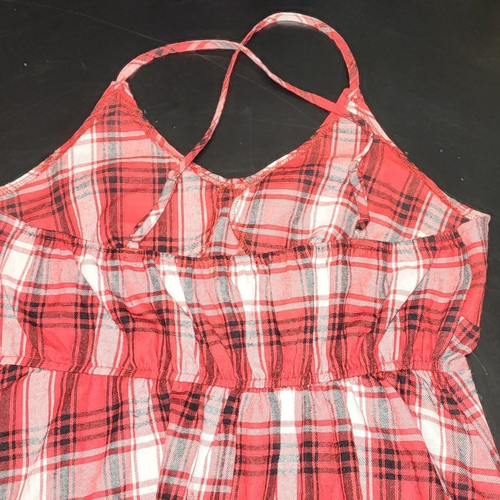 Flannel Holiday dress Sz 1XL Shein Curve - Picture 4 of 7